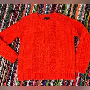 Banana Republic Italian Yarn Cable Knit Sweater
